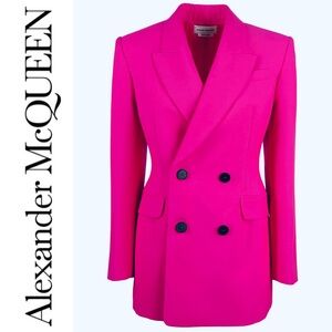 Alexander McQueen 🩷 Double-breasted Blazer